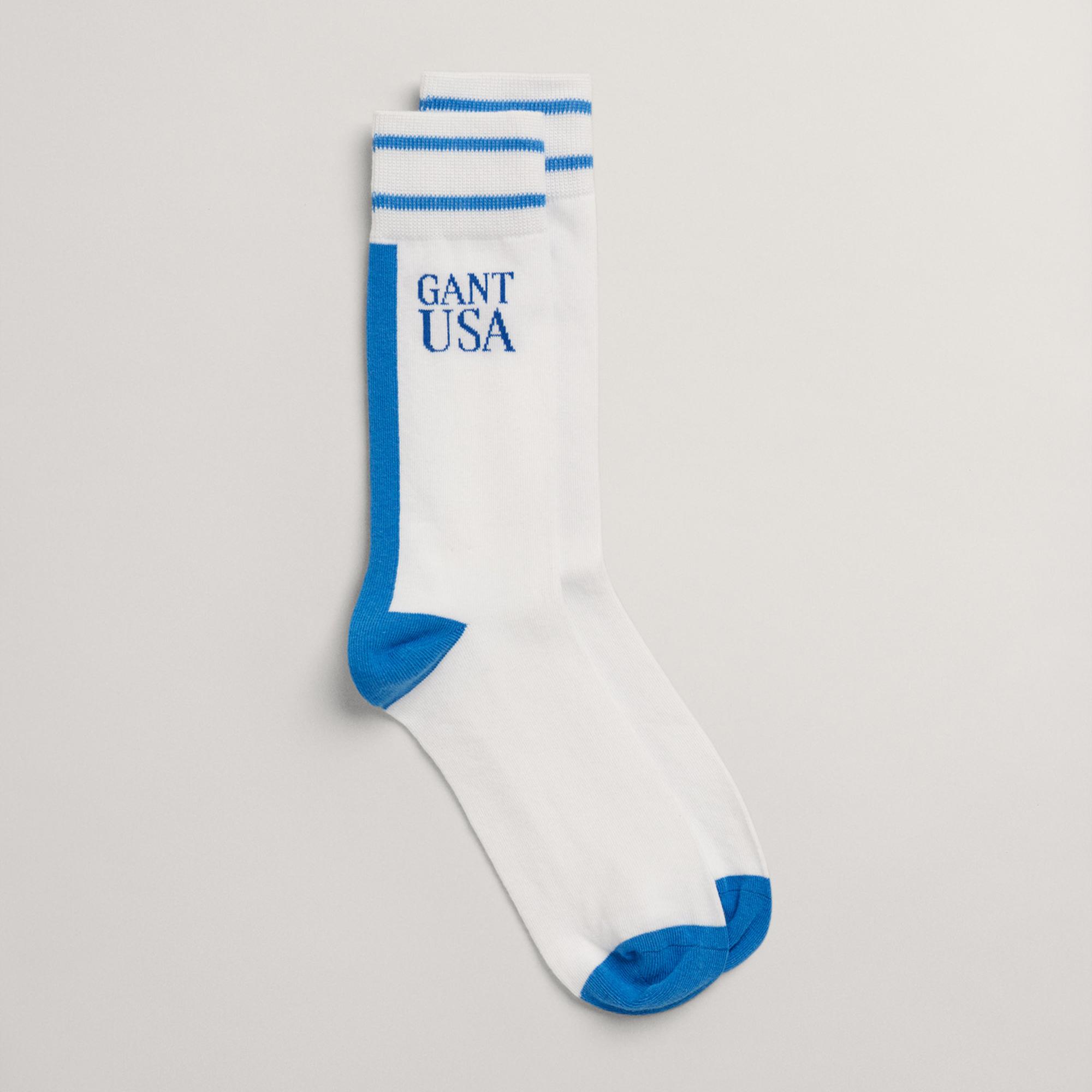 GANT Erkek Mavi Logolu Çorap