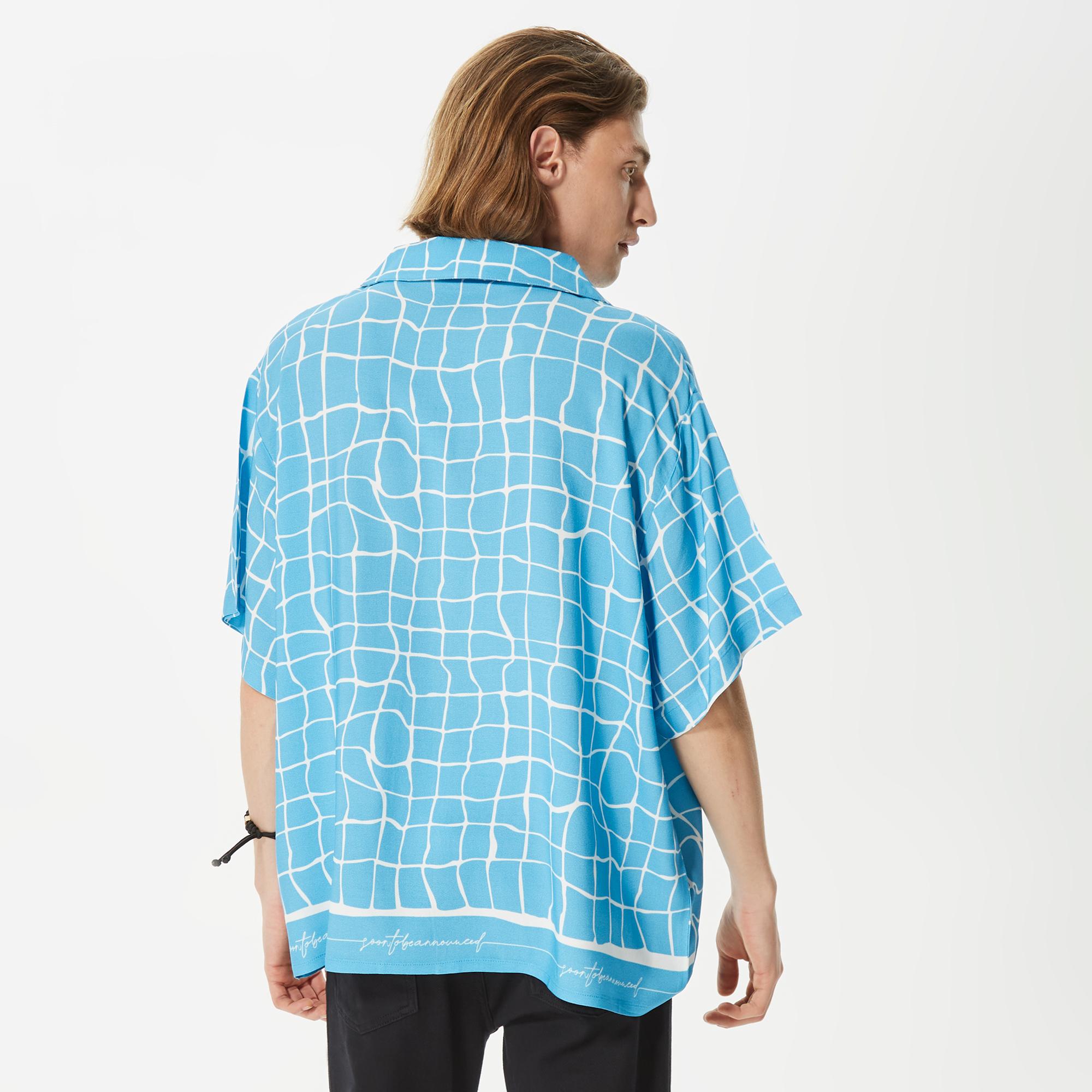 Soon To Be Announced Sportswear Unisex Mavi Gömlek