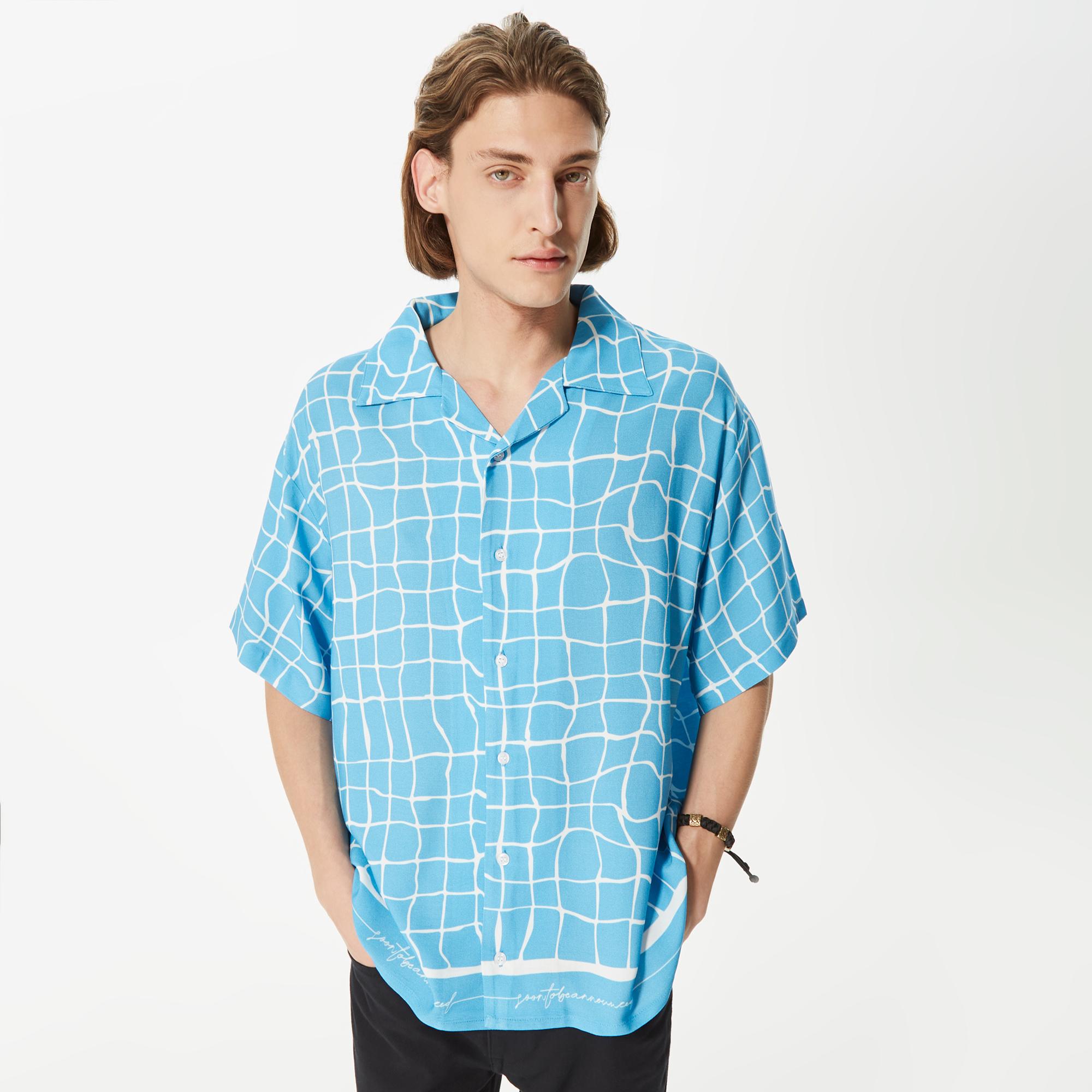 Soon To Be Announced Sportswear Unisex Mavi Gömlek