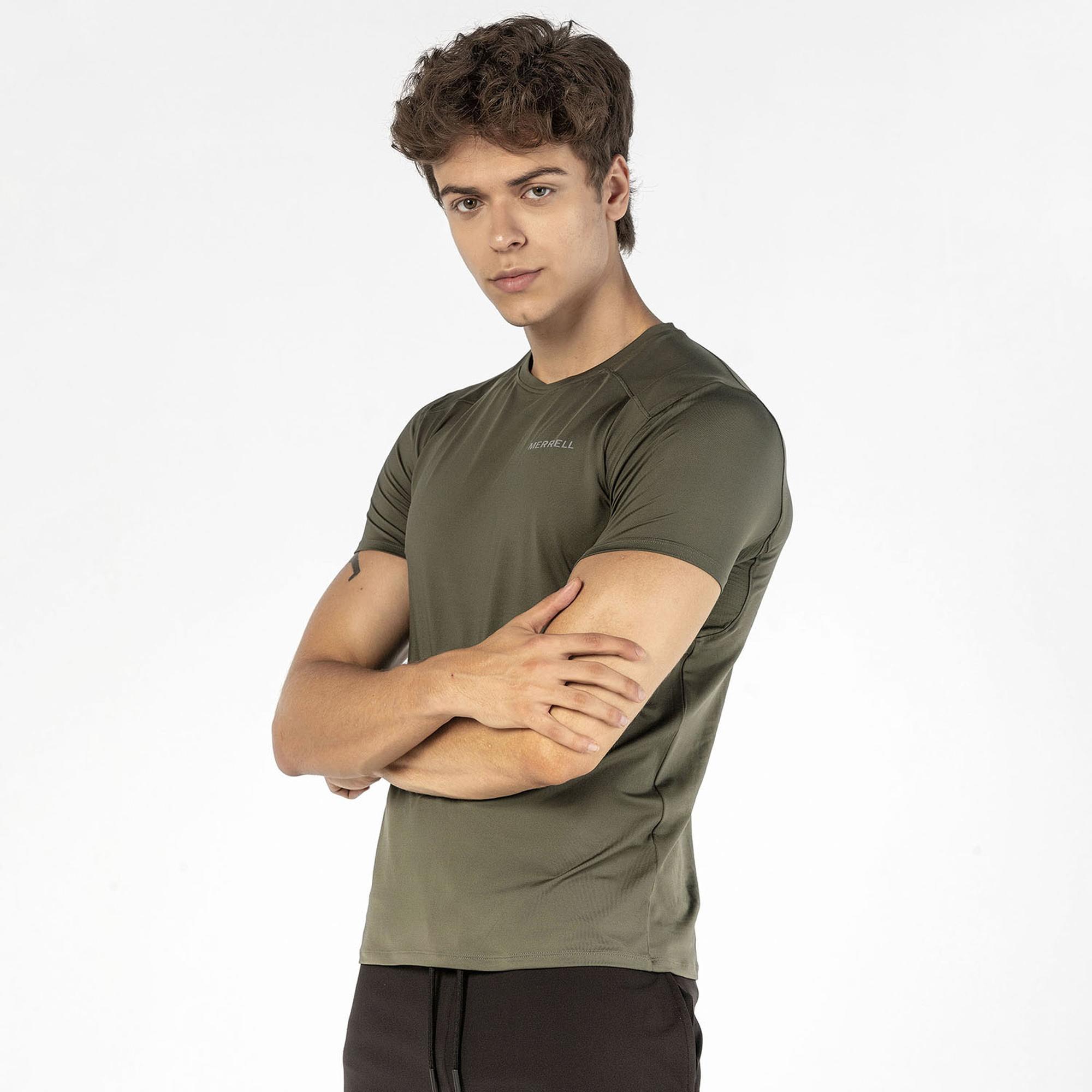 Merrell Team Erkek Yeşil Tişört