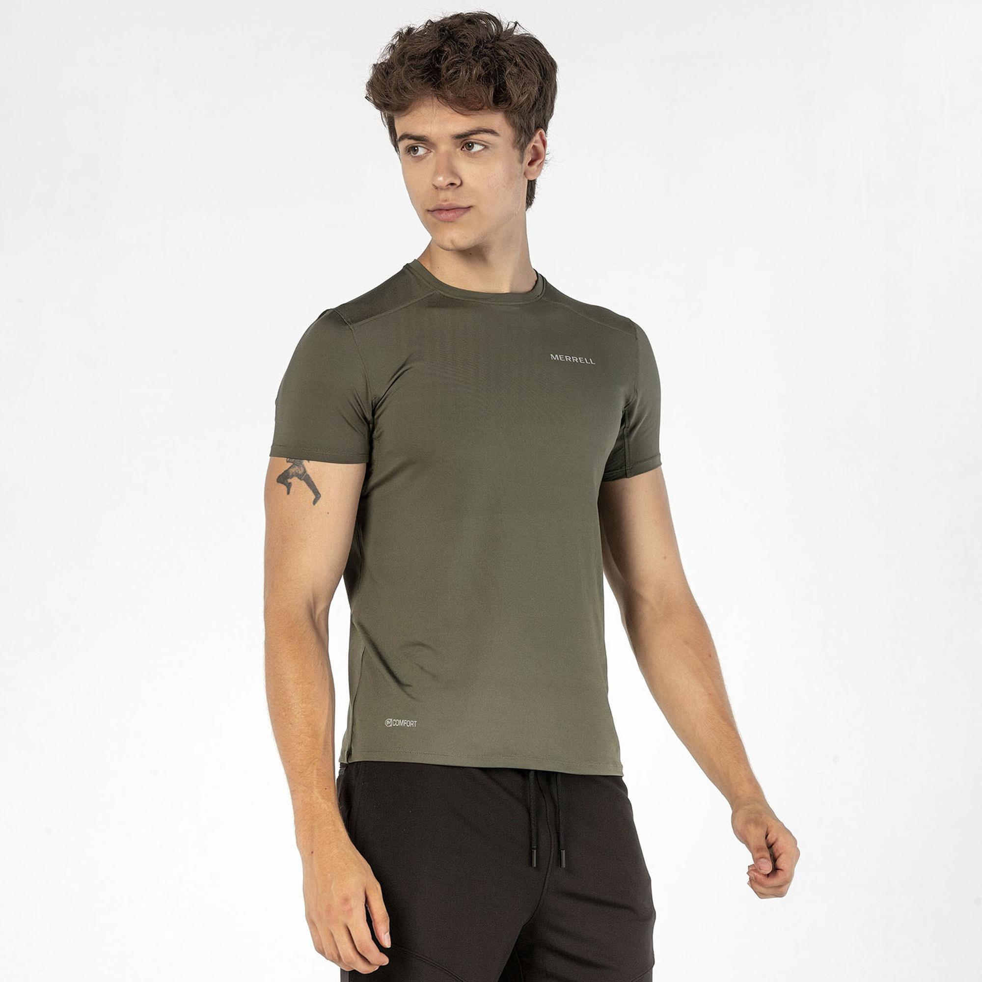 Merrell Team Erkek Yeşil Tişört