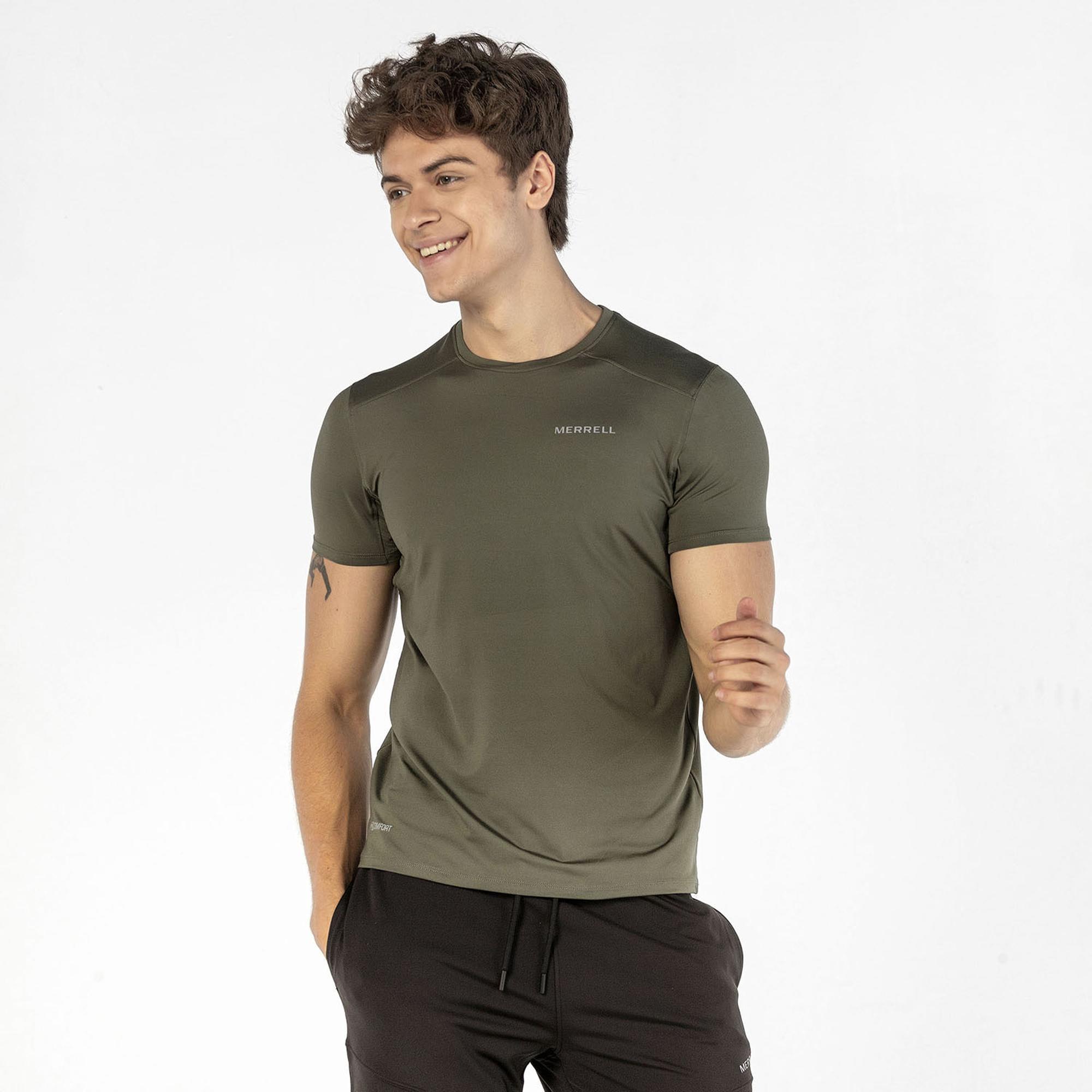 Merrell Team Erkek Yeşil Tişört