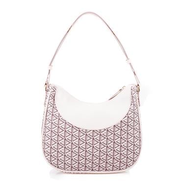  Brote Bej Kadın Monogram Omuz Çantası