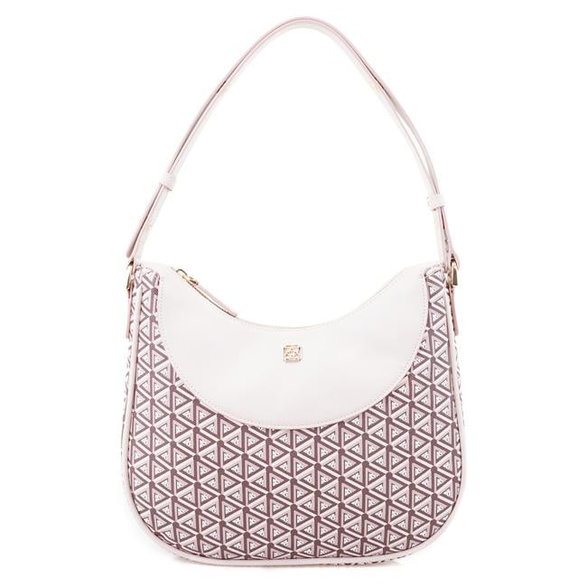  Brote Bej Kadın Monogram Omuz Çantası