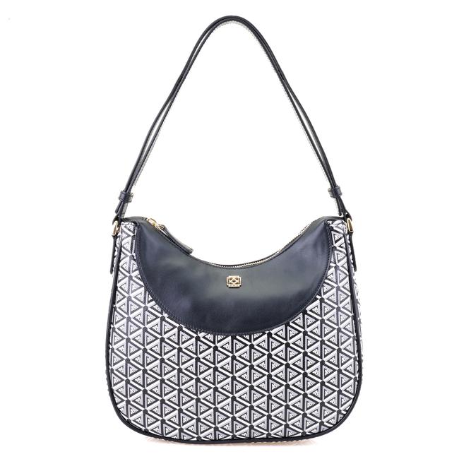  Brote Siyah Kadın Monogram Omuz Çantası