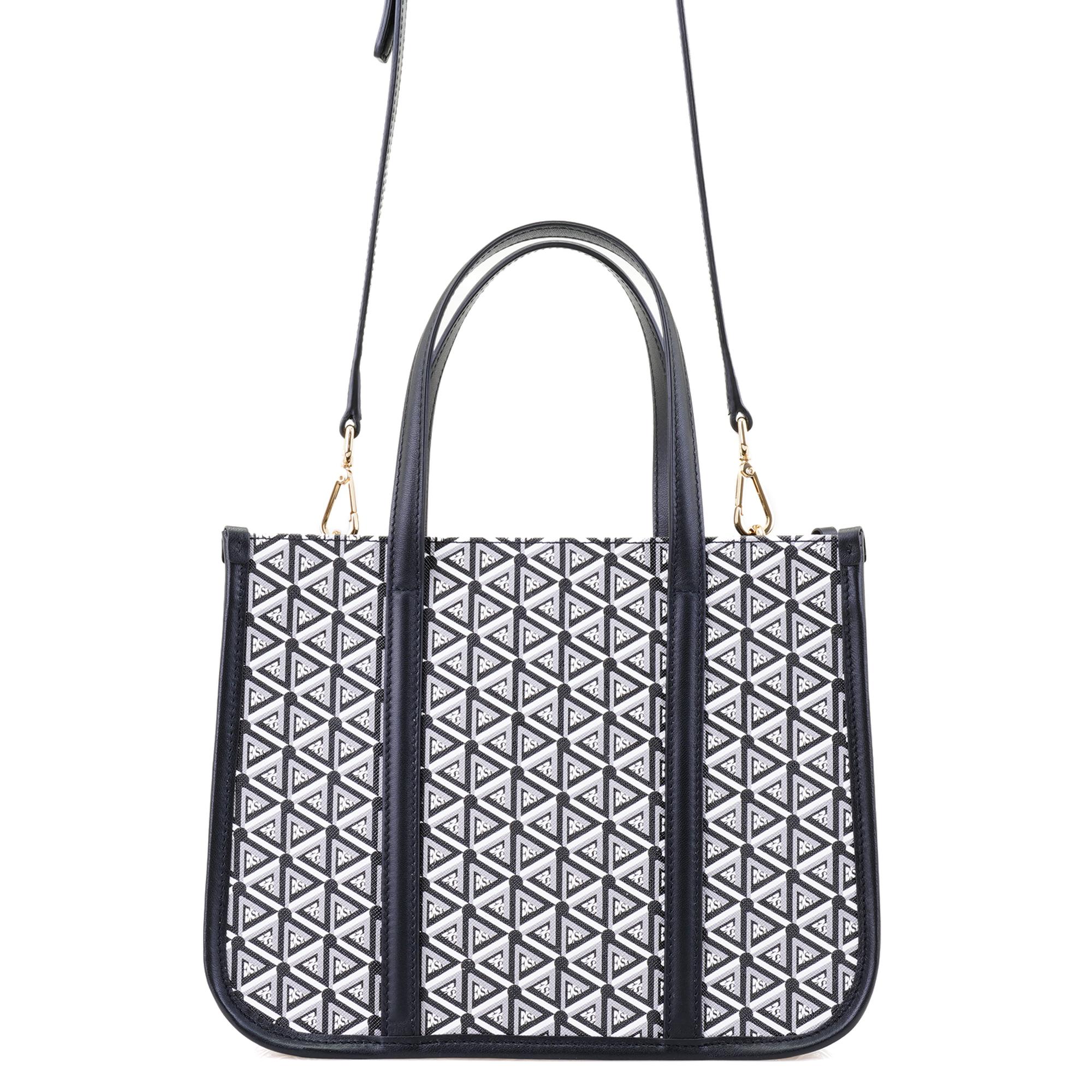 Hierba Siyah Kadın Monogram El Çantası