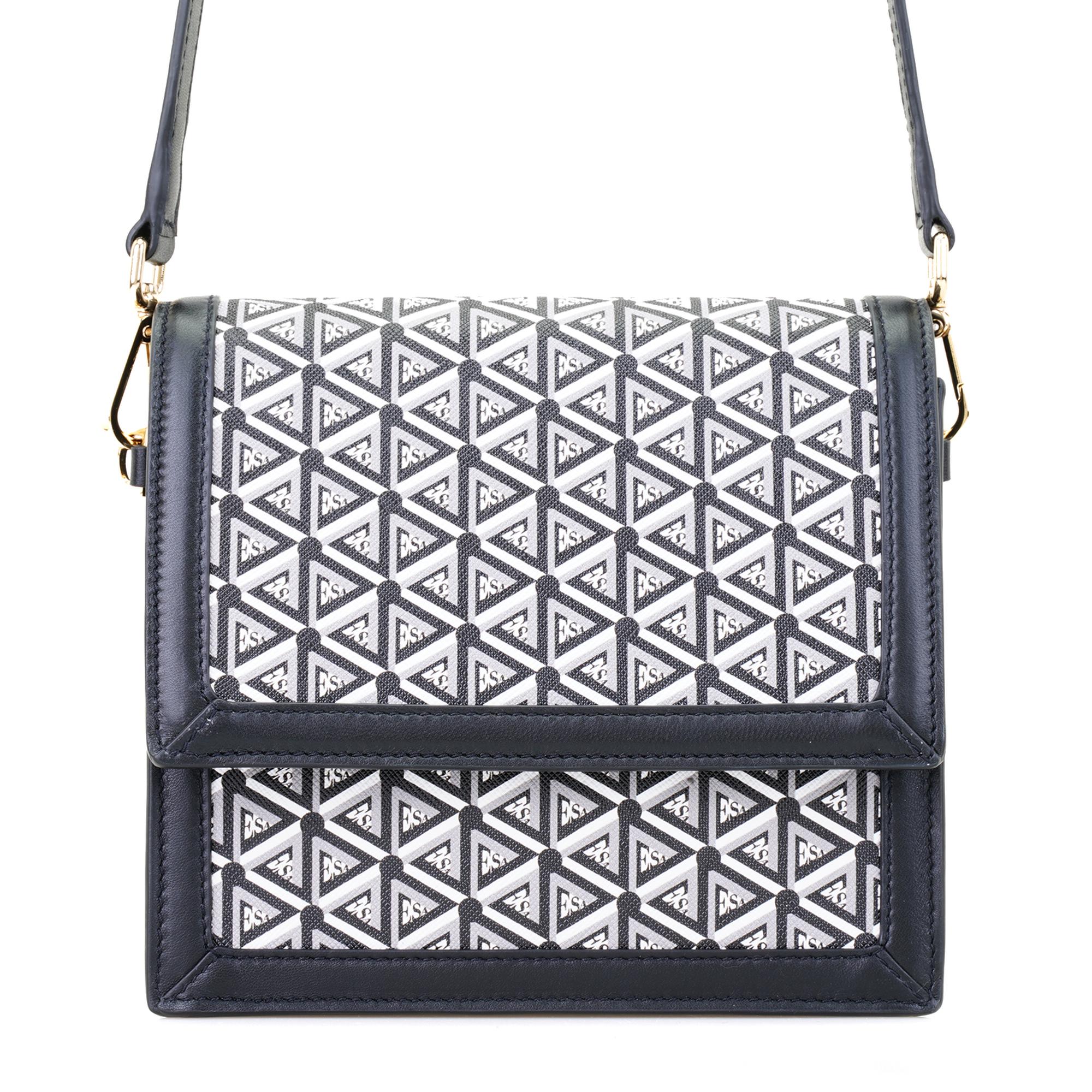 Tronc Siyah Kadın Monogram Omuz Çantası