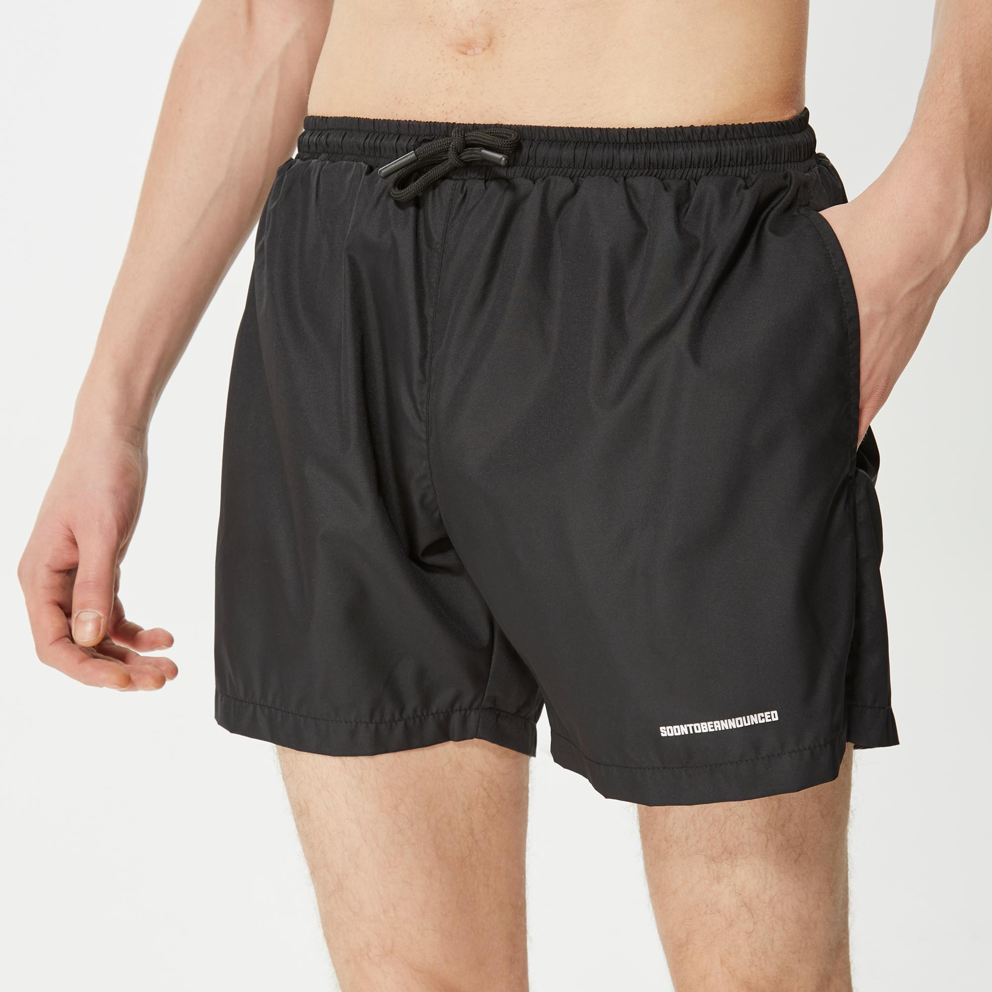 Soon To Be Announced Sportswear Erkek Siyah Mayoşort