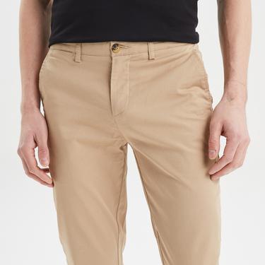  Nautica Erkek Bej Slim Fit Chino Pantolon