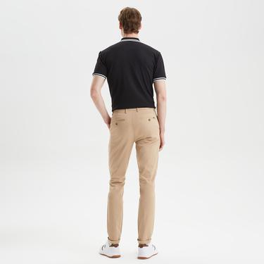  Nautica Erkek Bej Slim Fit Chino Pantolon
