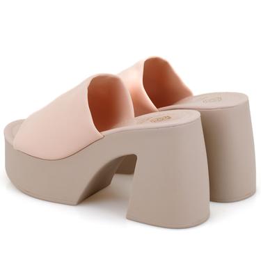  Haley Bej Kadın Platform Topuklu Terlik