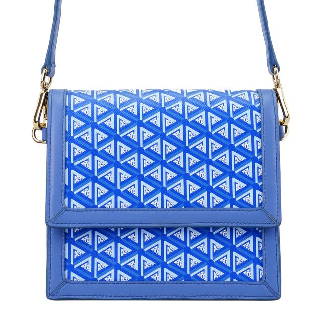  Tronc Mavi Kadın Monogram Omuz Çantası