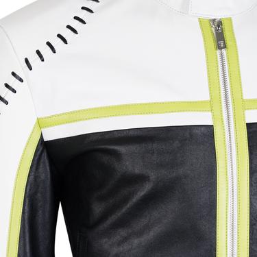  Ottone Yeşil Erkek Deri Ceket