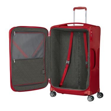  Samsonite Kırmızı Spinner D'lite 4 Tekerlekli 78 cm Büyük Boy Valiz