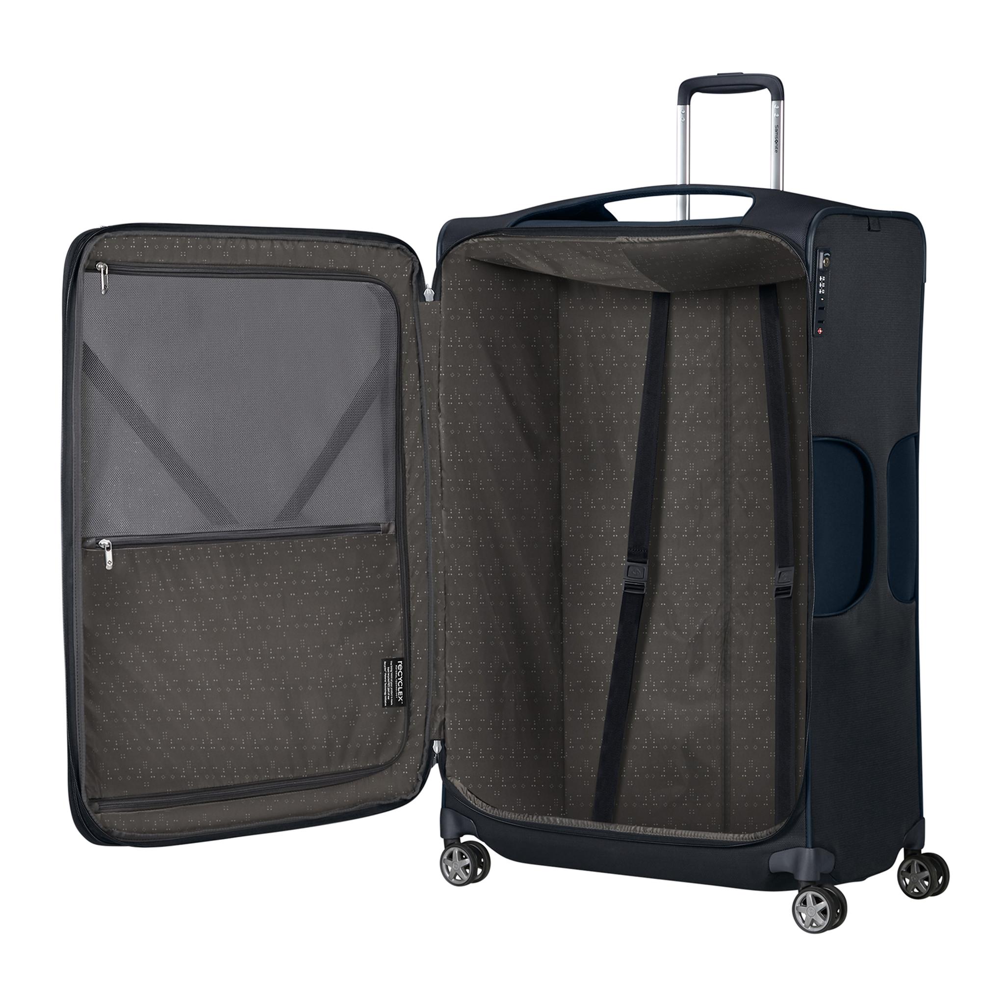 Samsonite Lacivert D'lite - 4 Tekerlekli Körüklü Jumbo Boy Valiz 83cm
