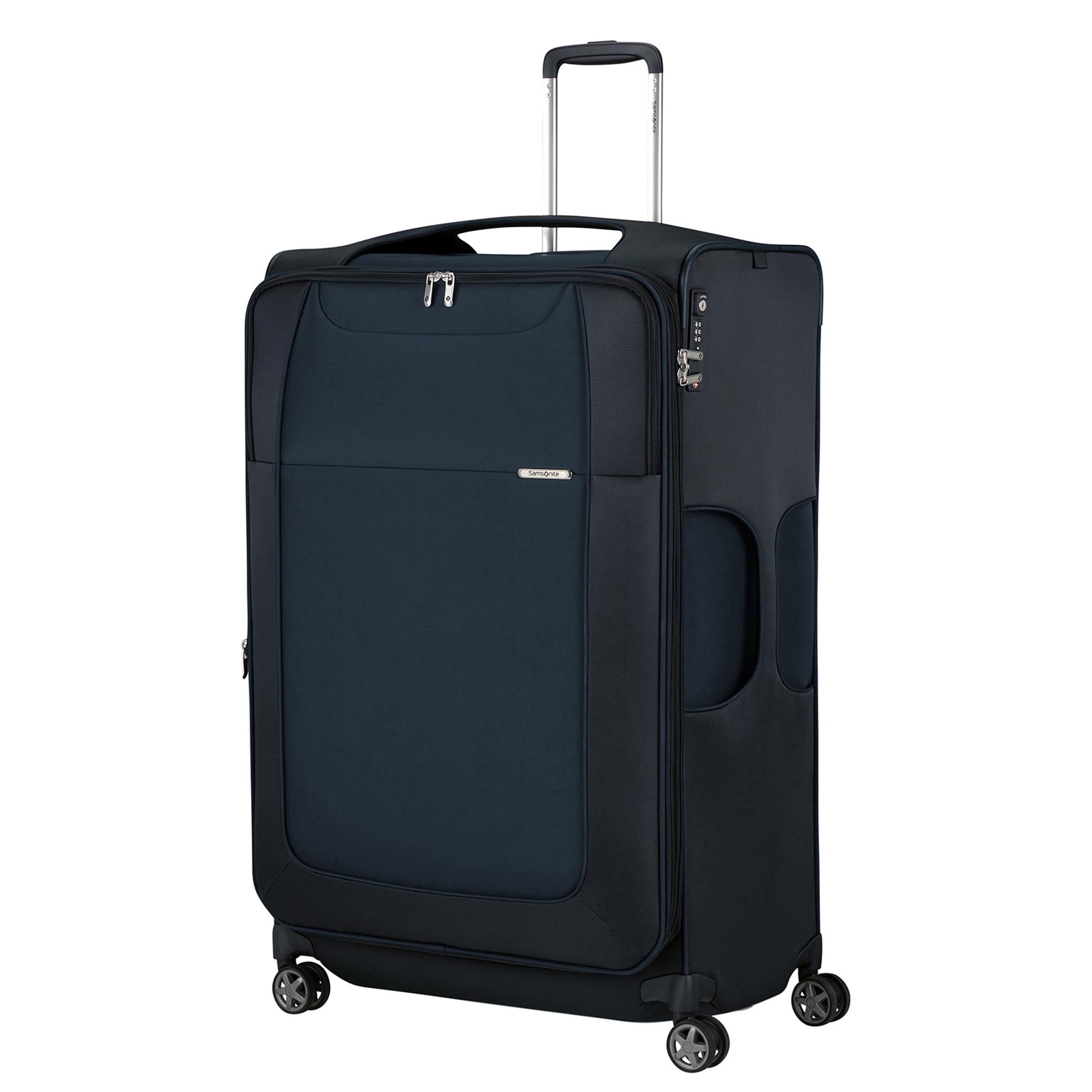 Samsonite Lacivert D'lite - 4 Tekerlekli Körüklü Jumbo Boy Valiz 83cm