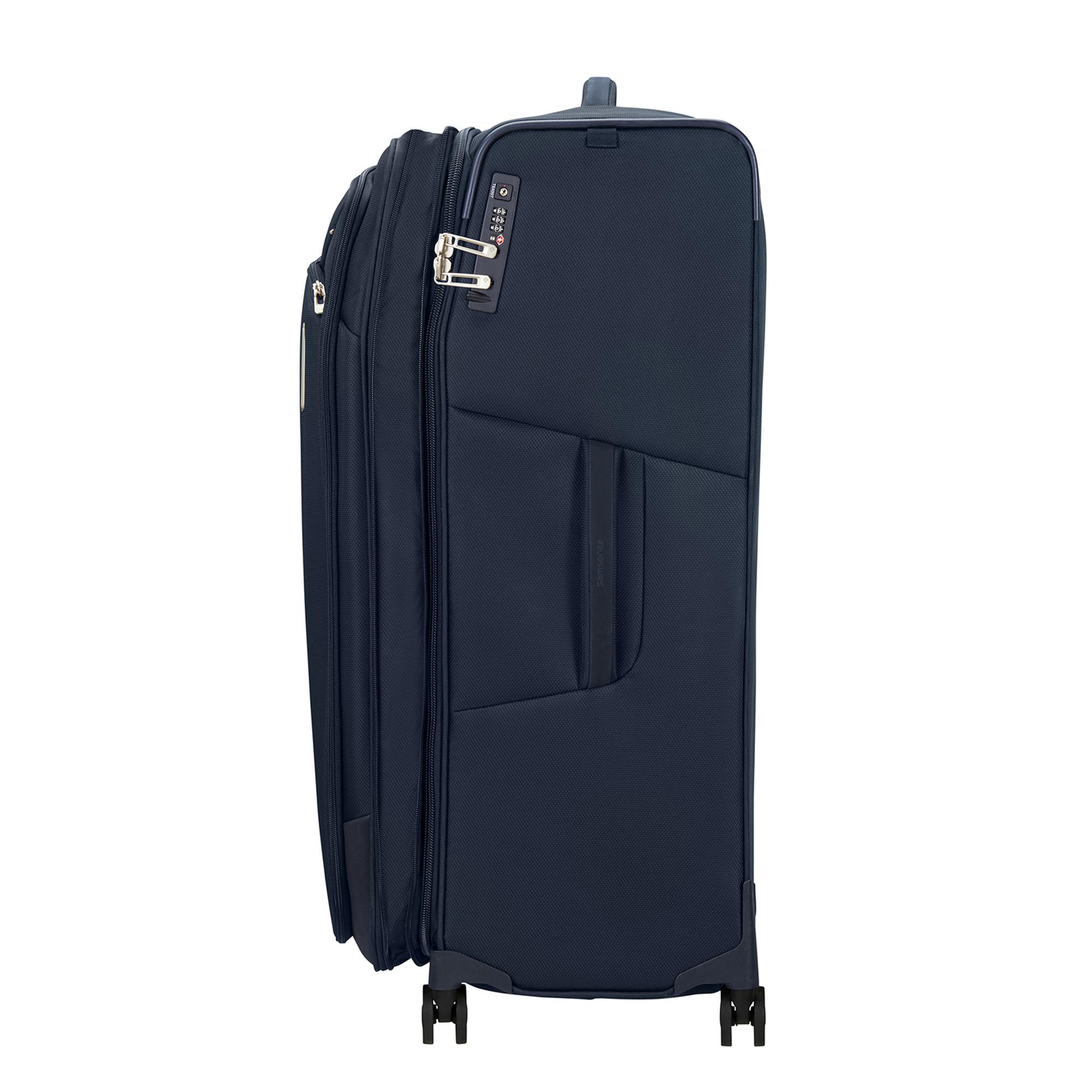 Samsonite Lacivert Spinner Respark 4 Tekerlekli 82 cm Büyük Boy Valiz