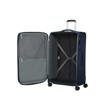  Samsonite Lacivert Spinner Respark 4 Tekerlekli 79 cm Büyük Boy Valiz