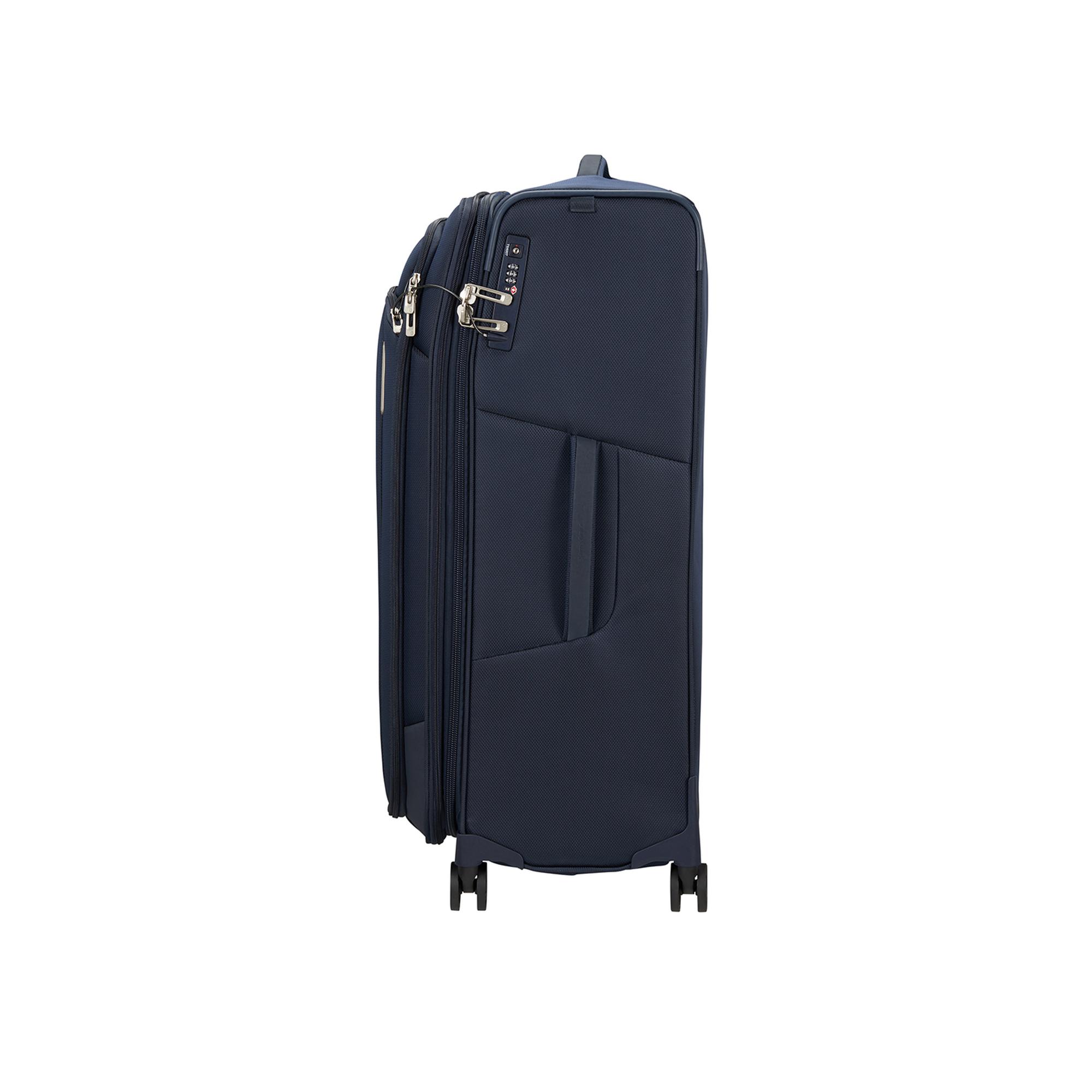 Samsonite Lacivert Spinner Respark 4 Tekerlekli 79 cm Büyük Boy Valiz