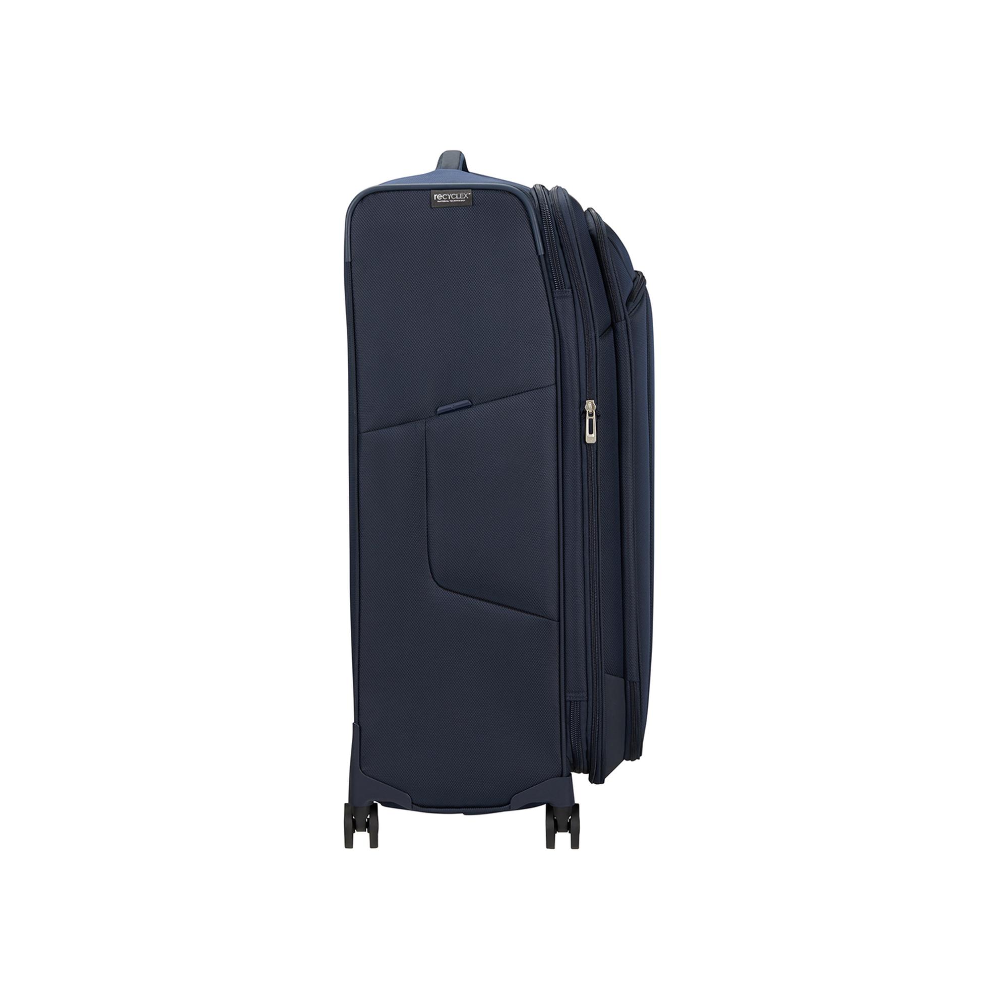 Samsonite Lacivert Spinner Respark 4 Tekerlekli 79 cm Büyük Boy Valiz