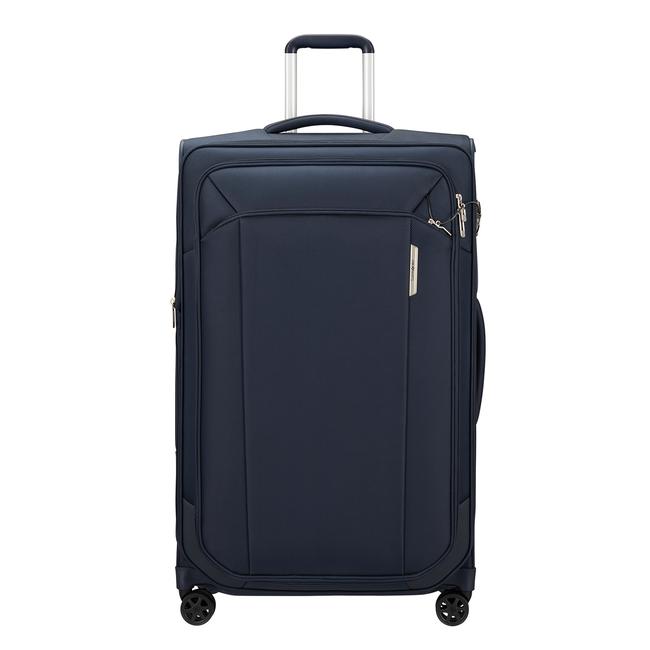  Samsonite Lacivert Spinner Respark 4 Tekerlekli 79 cm Büyük Boy Valiz
