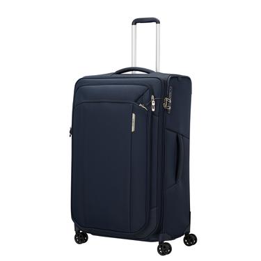  Samsonite Lacivert Spinner Respark 4 Tekerlekli 79 cm Büyük Boy Valiz
