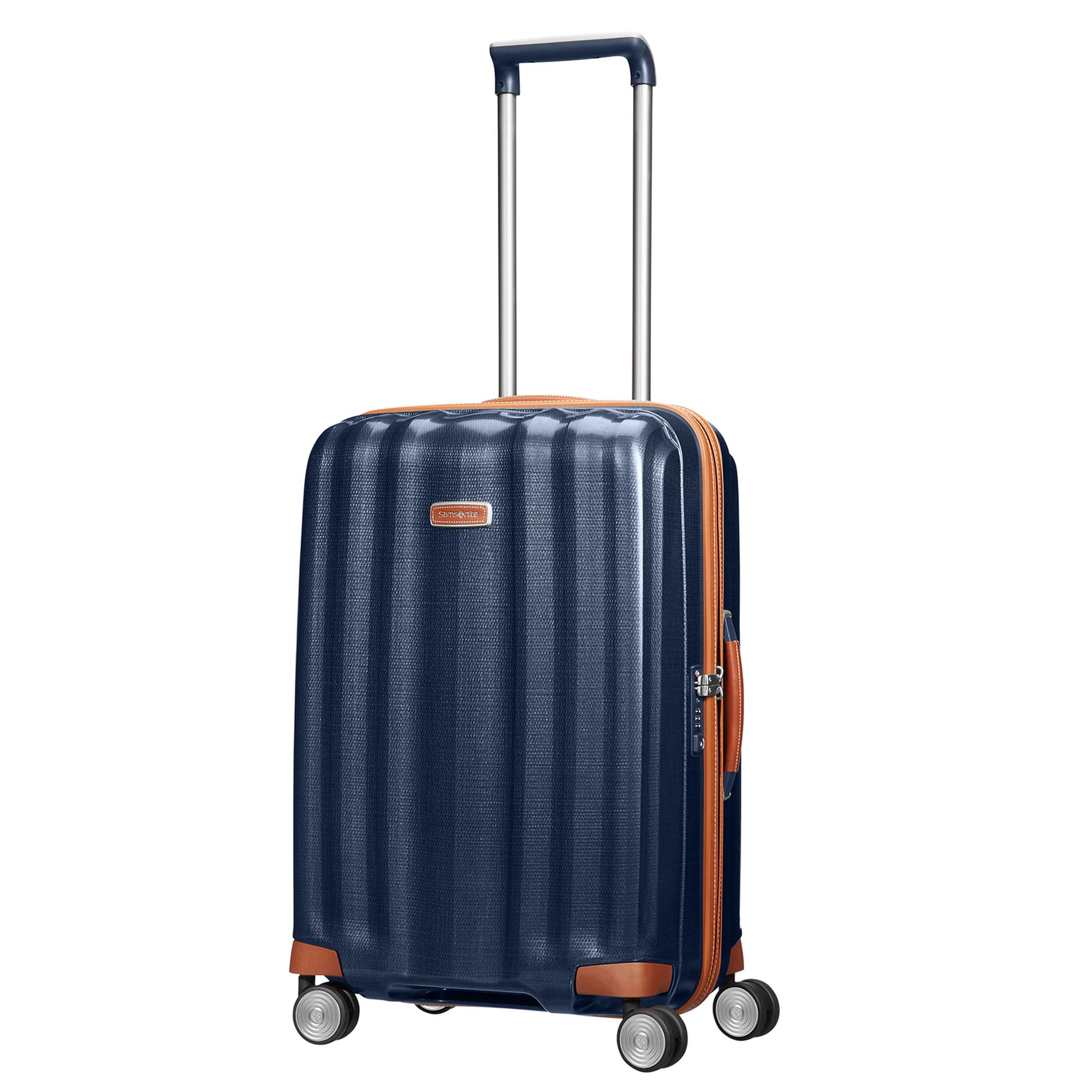 Samsonite Lacivert Spinner 4 Tekerlekli 68 cm Orta Boy Valiz