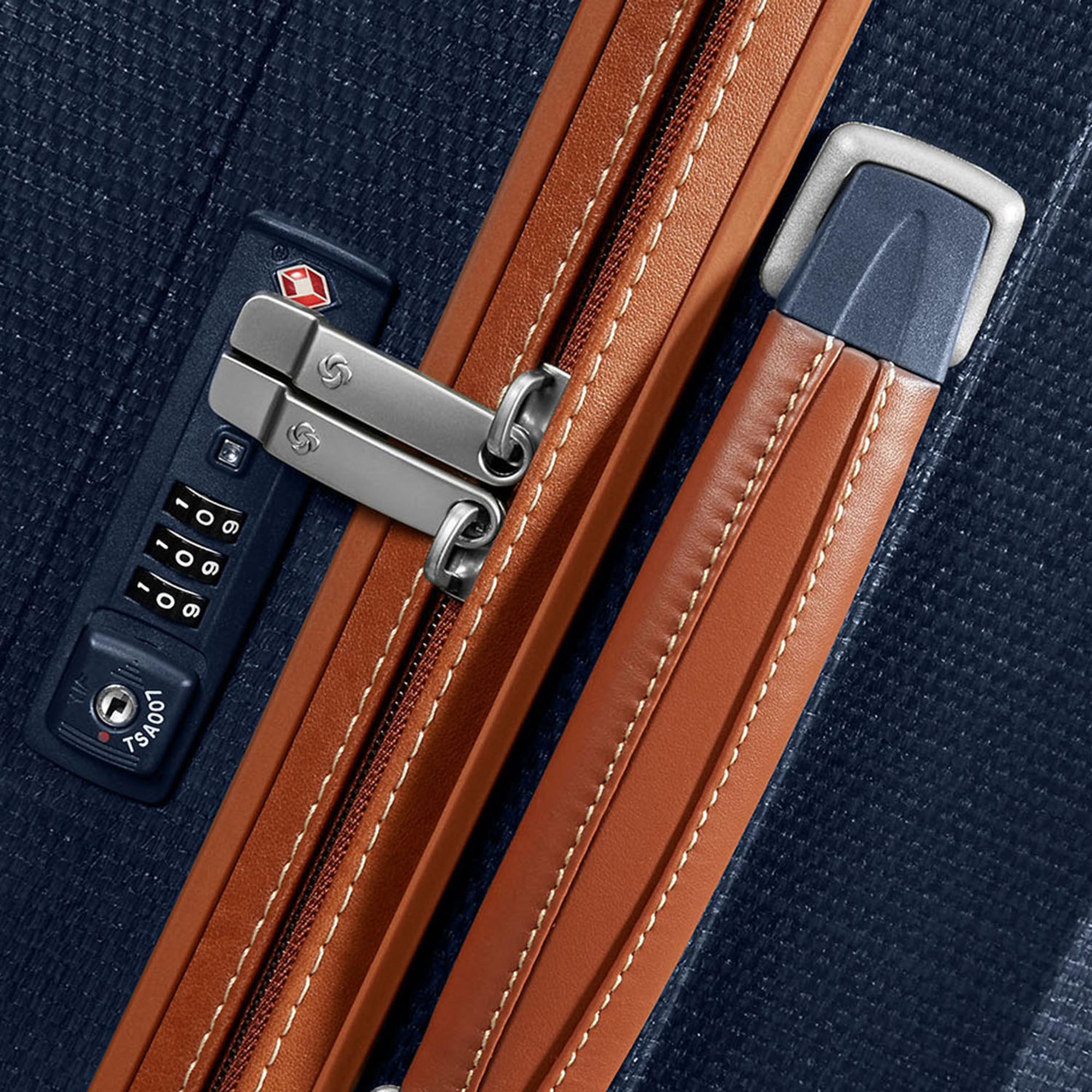 Samsonite Lacivert Spinner 4 Tekerlekli 68 cm Orta Boy Valiz