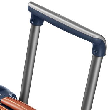  Samsonite Lacivert Spinner 4 Tekerlekli 68 cm Orta Boy Valiz