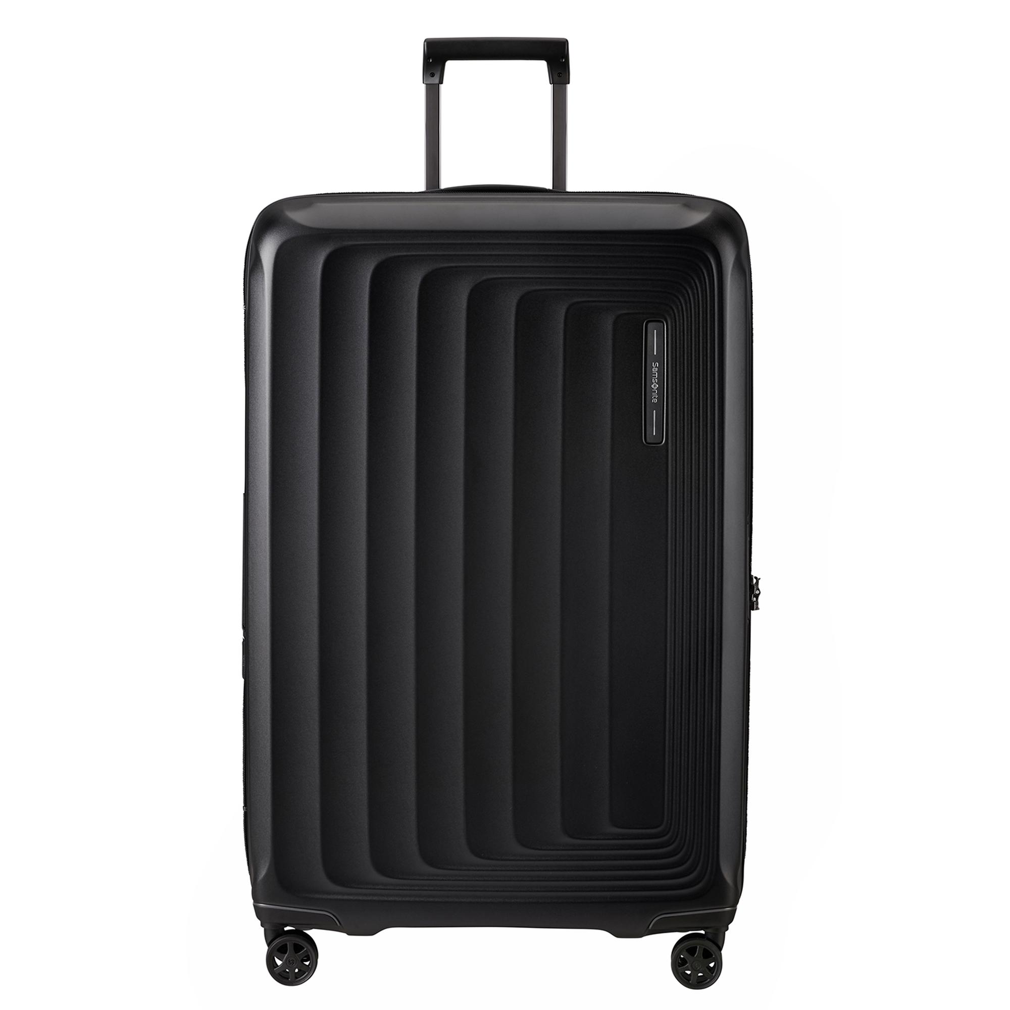 Samsonite Siyah Spinner Nuon 4 Tekerlekli 81 cm Büyük Boy Valiz