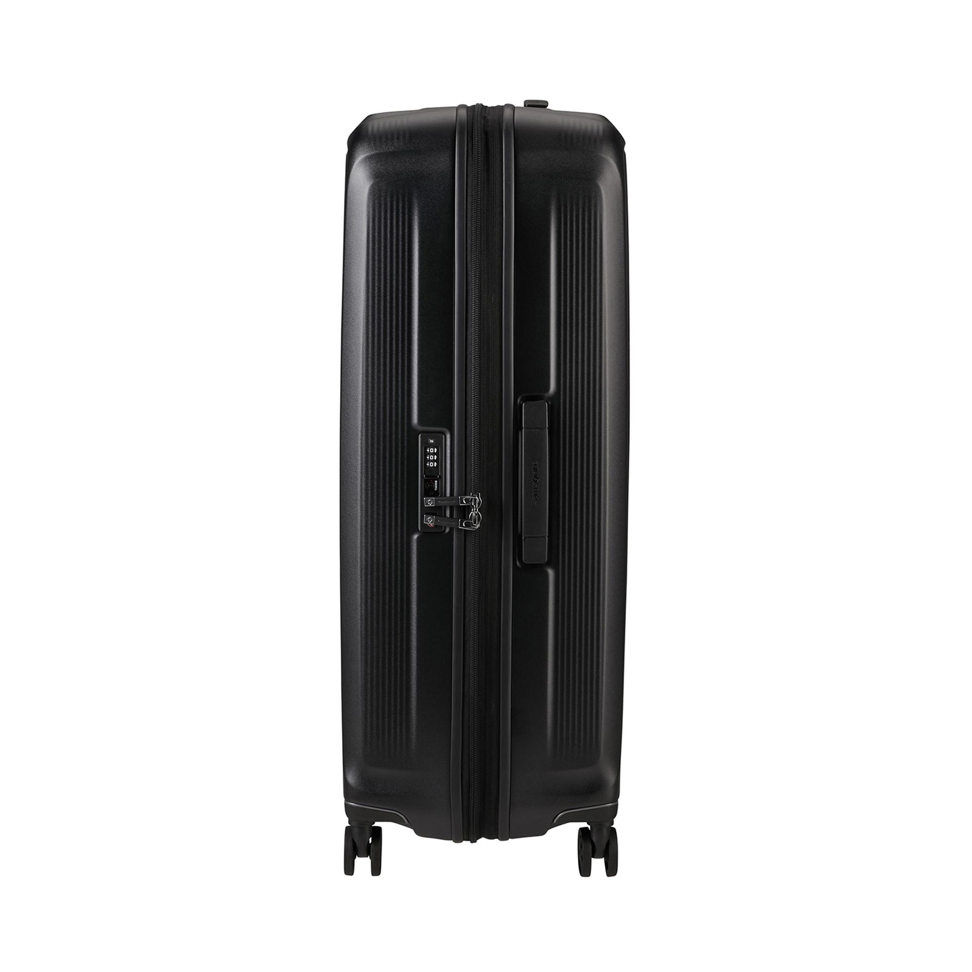 Samsonite Siyah Spinner Nuon 4 Tekerlekli 81 cm Büyük Boy Valiz