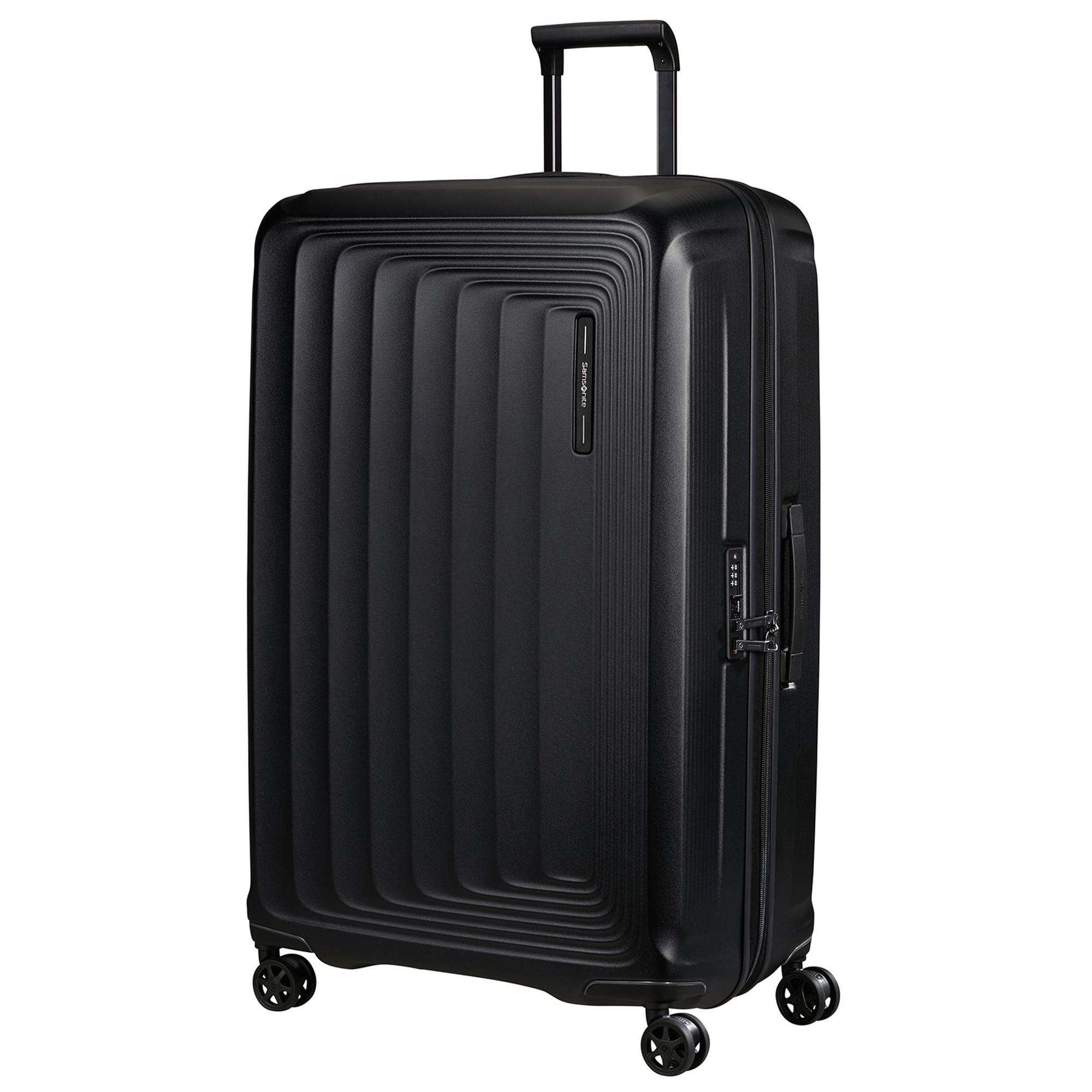 Samsonite Siyah Spinner Nuon 4 Tekerlekli 81 cm Büyük Boy Valiz