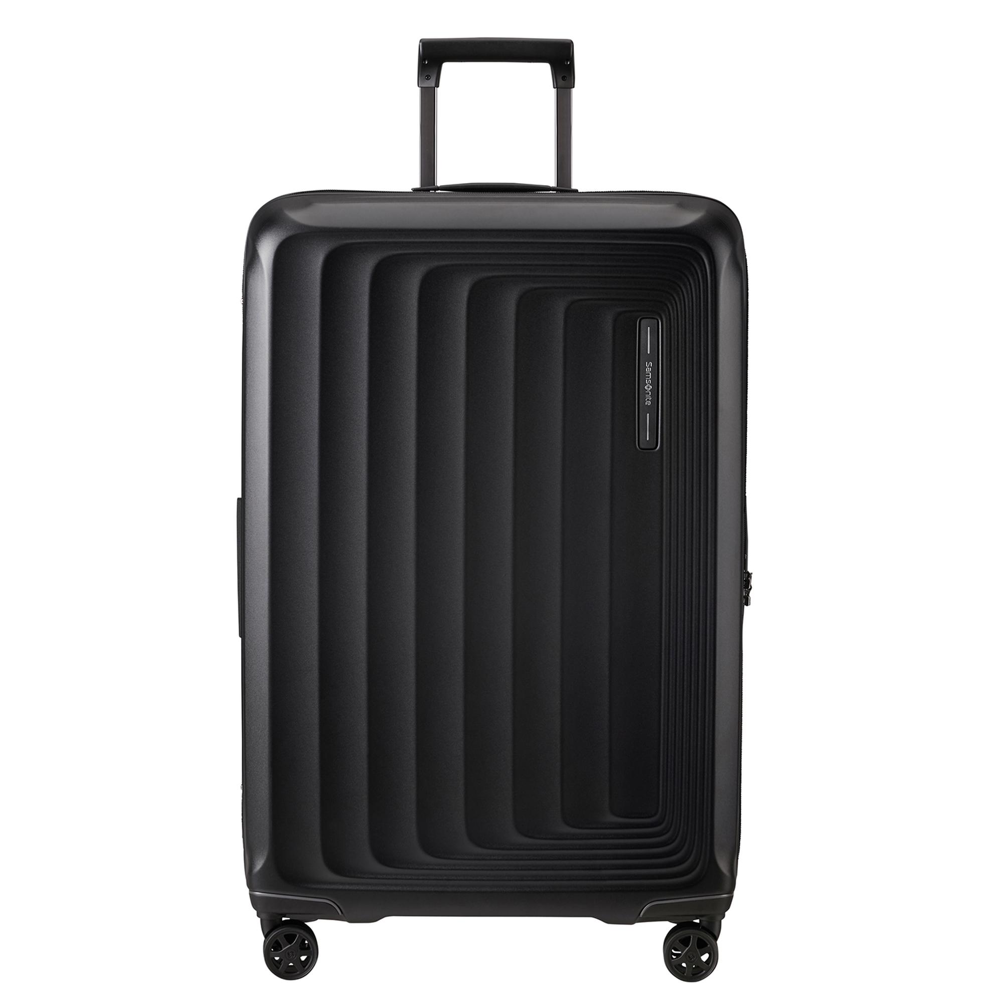 Samsonite Siyah Spinner Nuon 4 Tekerlekli 75 cm Büyük Boy Valiz