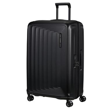  Samsonite Siyah Spinner Nuon 4 Tekerlekli 75 cm Büyük Boy Valiz