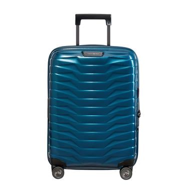  Samsonite Lacivert Proxis - Spinner 4 Tekerlekli Körüklü Kabin Boy Valiz 55cm