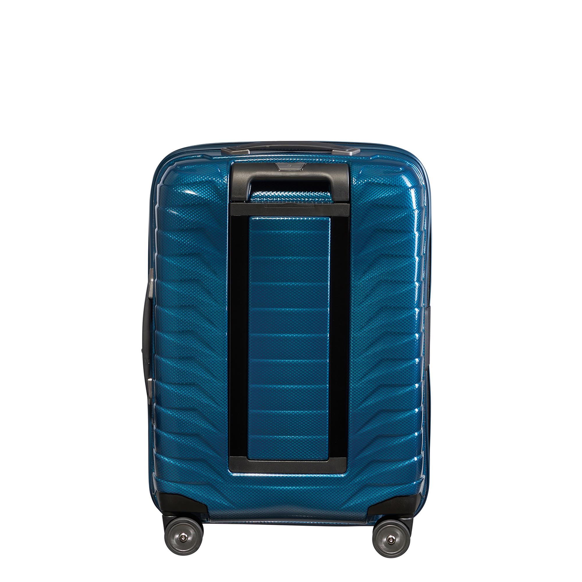 Samsonite Lacivert Proxis - Spinner 4 Tekerlekli Körüklü Kabin Boy Valiz 55cm