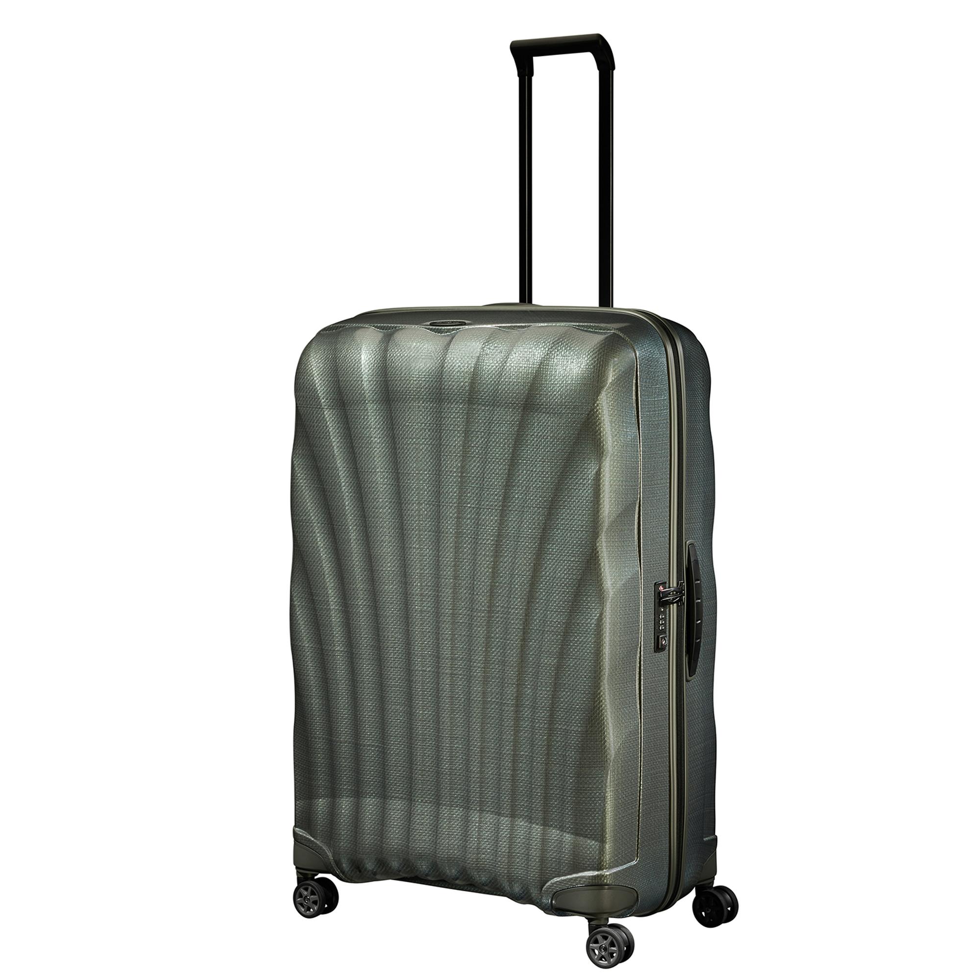 Samsonite Yeşil C-Lite - Spinner 4 Tekerlekli Jumbo Büyük Boy Valiz 86cm