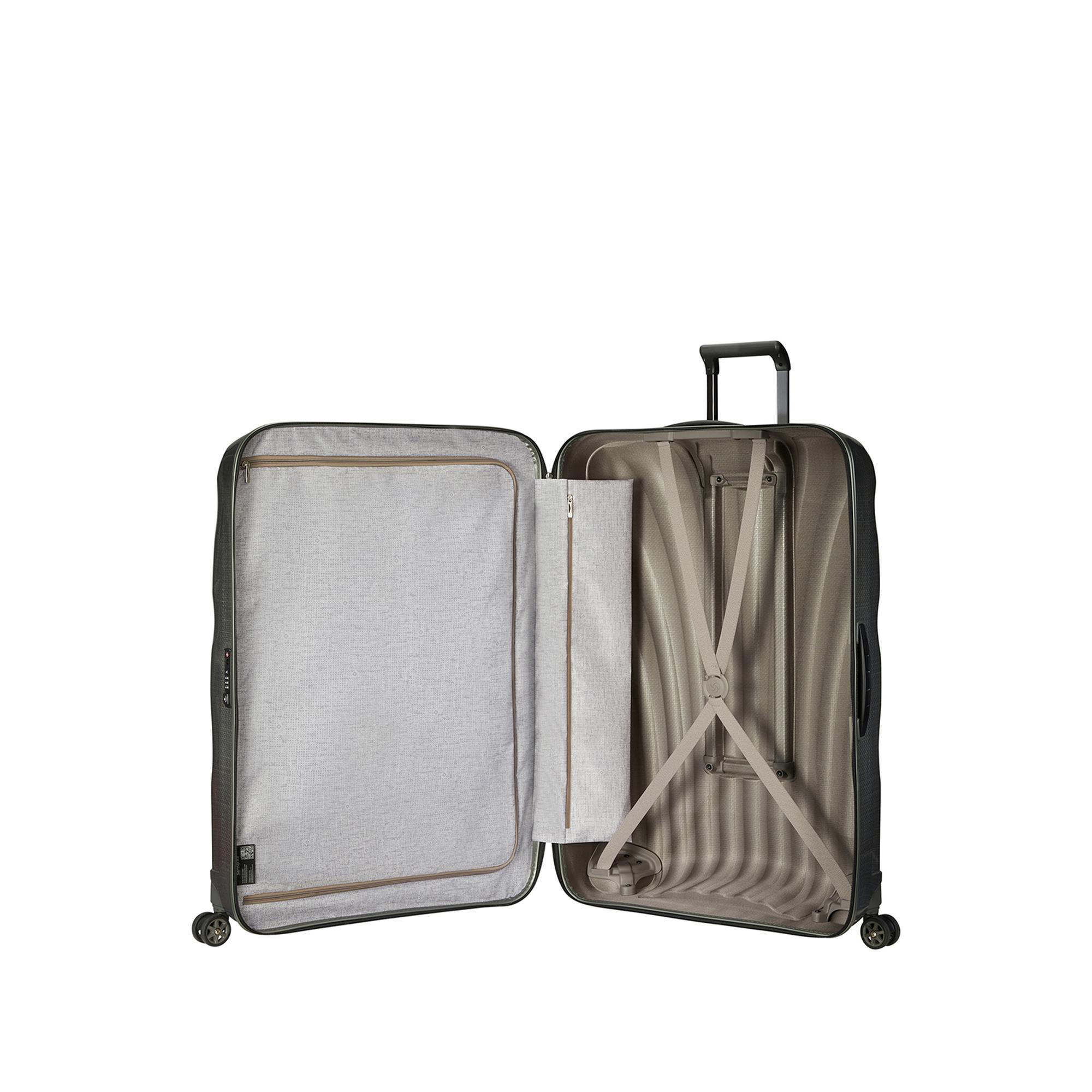 Samsonite Yeşil C-Lite - Spinner 4 Tekerlekli Jumbo Büyük Boy Valiz 86cm