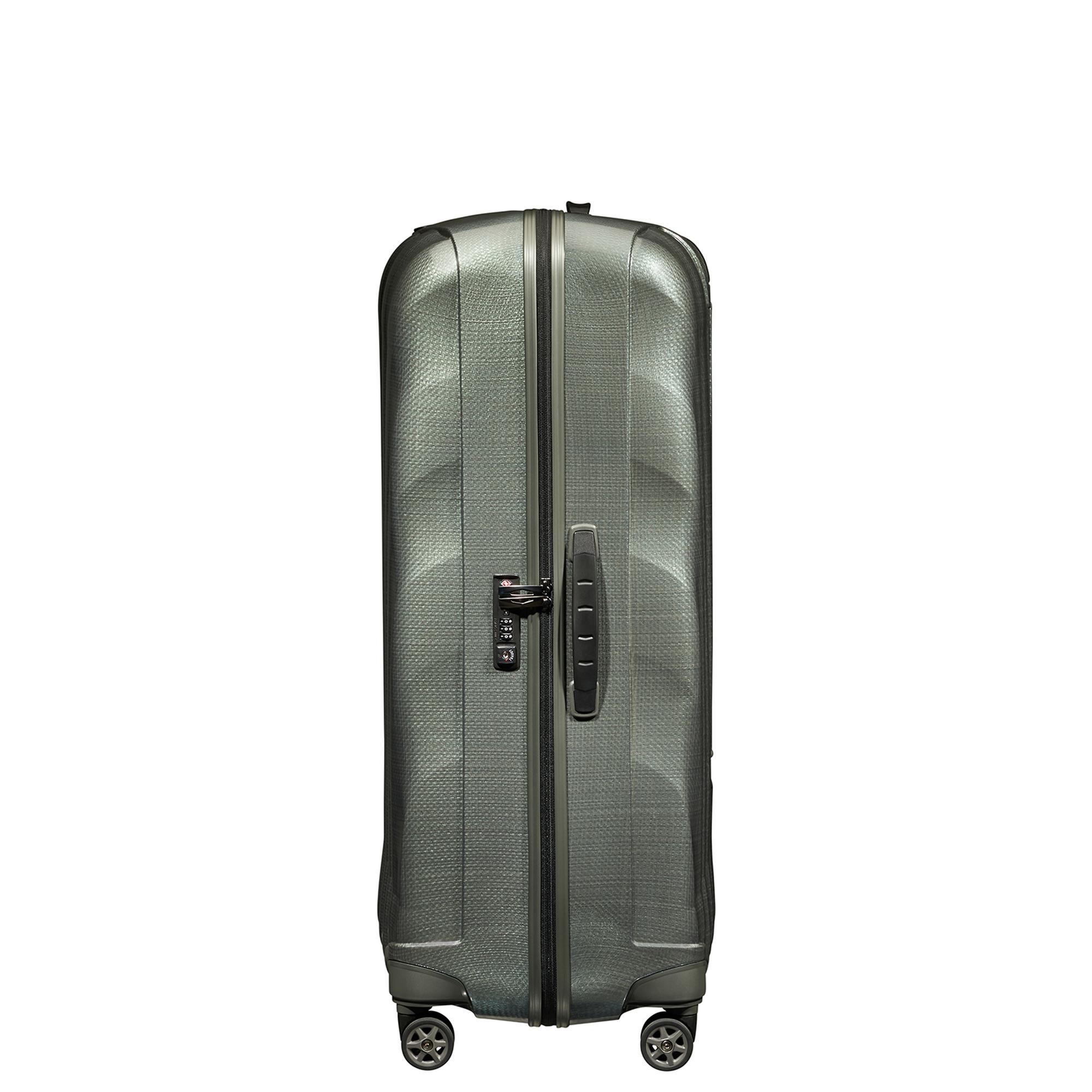 Samsonite Yeşil C-Lite - Spinner 4 Tekerlekli Jumbo Büyük Boy Valiz 86cm