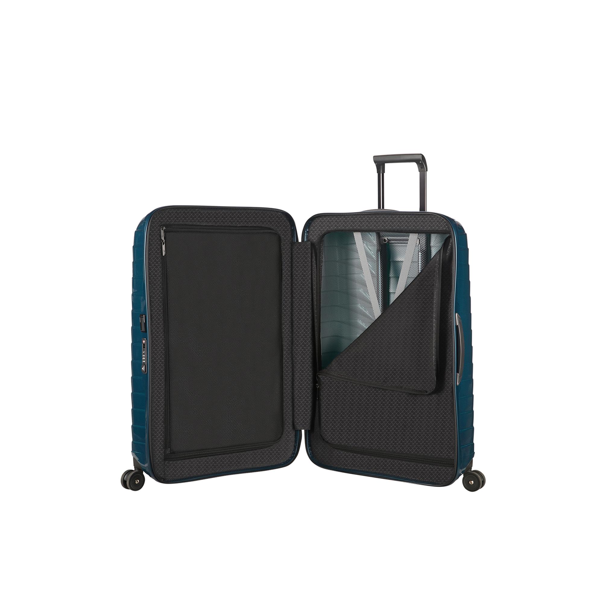 Samsonite Lacivert Proxis - Spinner 4 Tekerlekli Büyük Boy Valiz 75cm