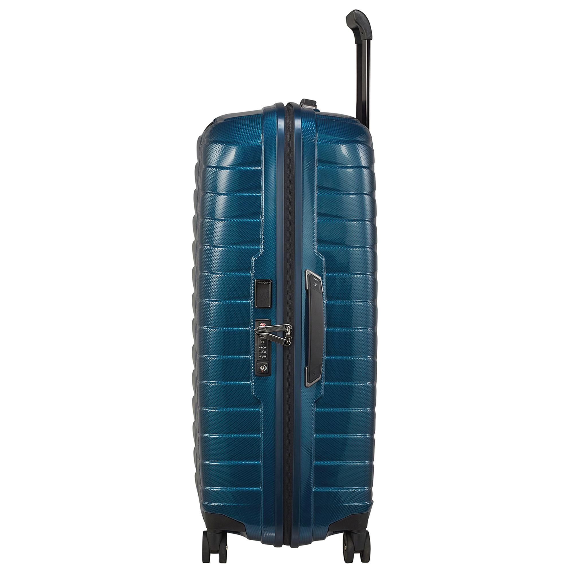 Samsonite Lacivert Proxis - Spinner 4 Tekerlekli Büyük Boy Valiz 75cm