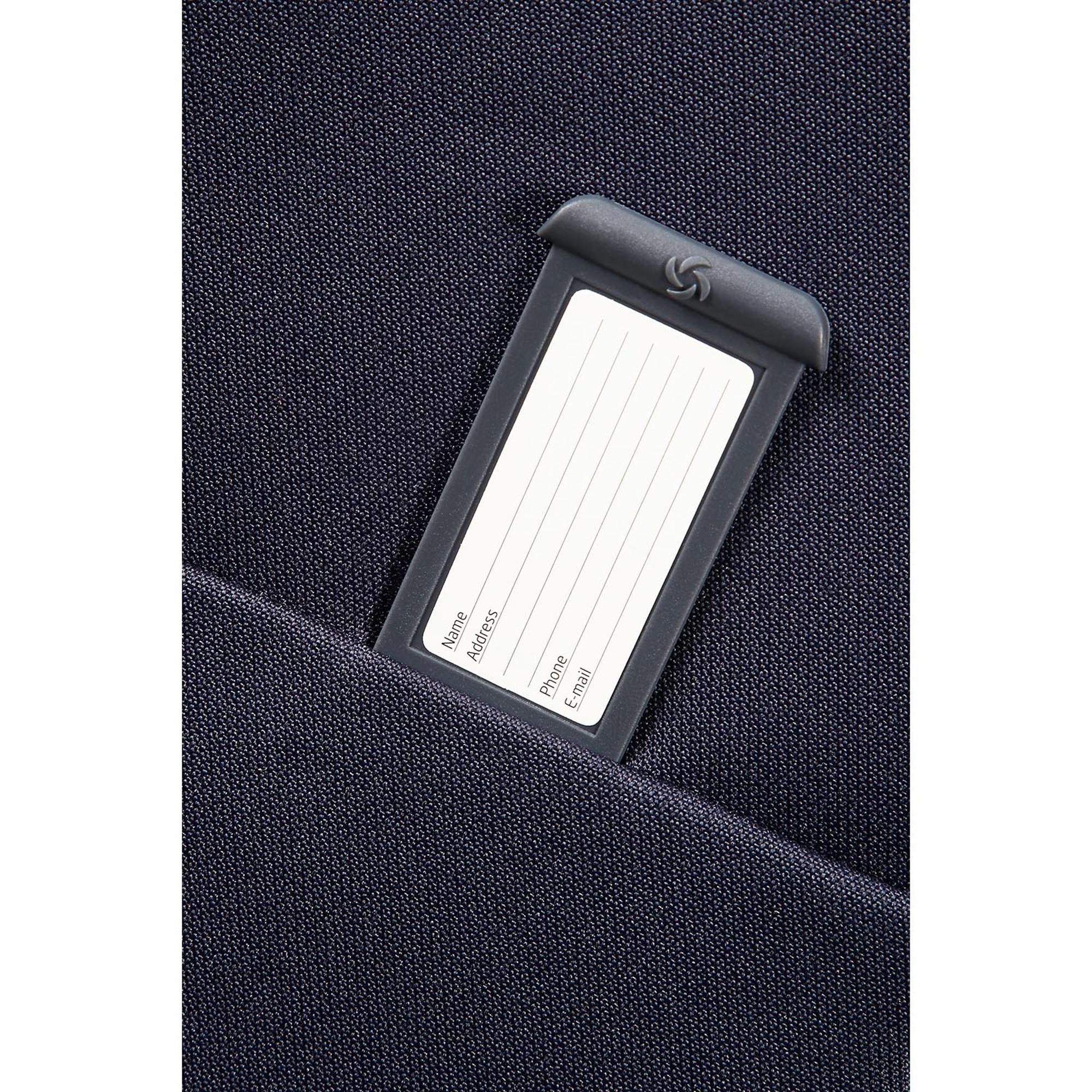 Samsonite Lacivert Base Boost 4 Tekerlekli  55 cm Kabin Boy Kumaş Valiz