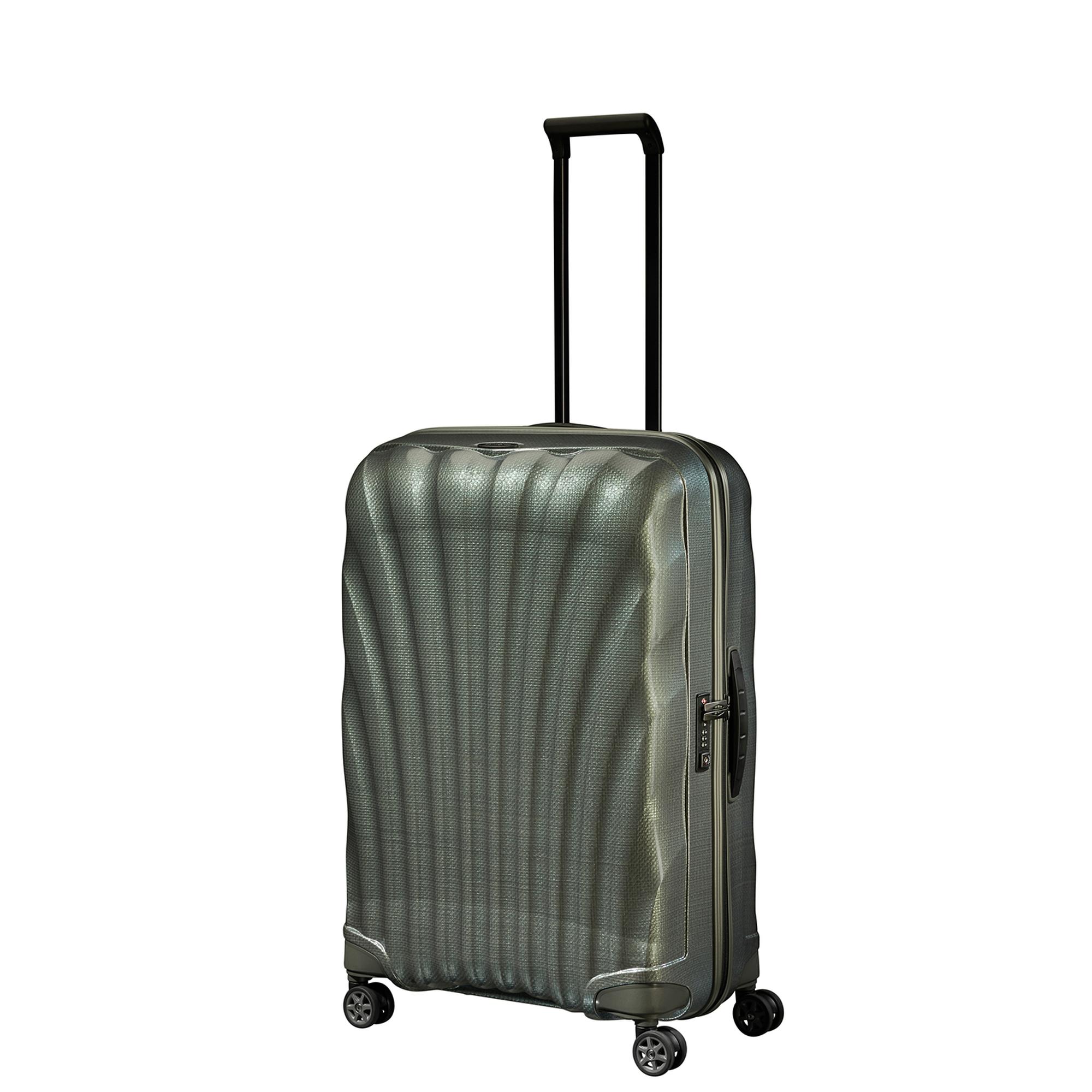 Samsonite Yeşil C-Lite - Spinner 4 Tekerlekli Büyük Boy Valiz 75cm