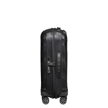  Samsonite Siyah C-Lite - Spinner 4 Tekerlekli Körüklü Kabin Boy Valiz 55cm