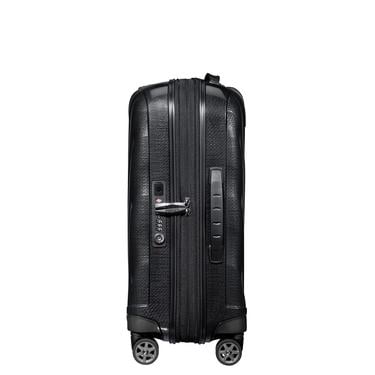  Samsonite Siyah C-Lite - Spinner 4 Tekerlekli Körüklü Kabin Boy Valiz 55cm