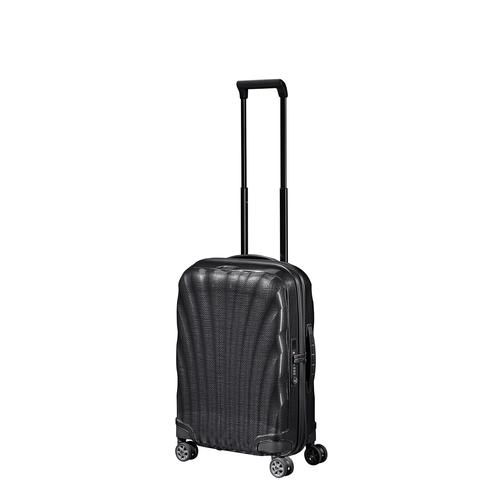  Samsonite Siyah C-Lite - Spinner 4 Tekerlekli Körüklü Kabin Boy Valiz 55cm