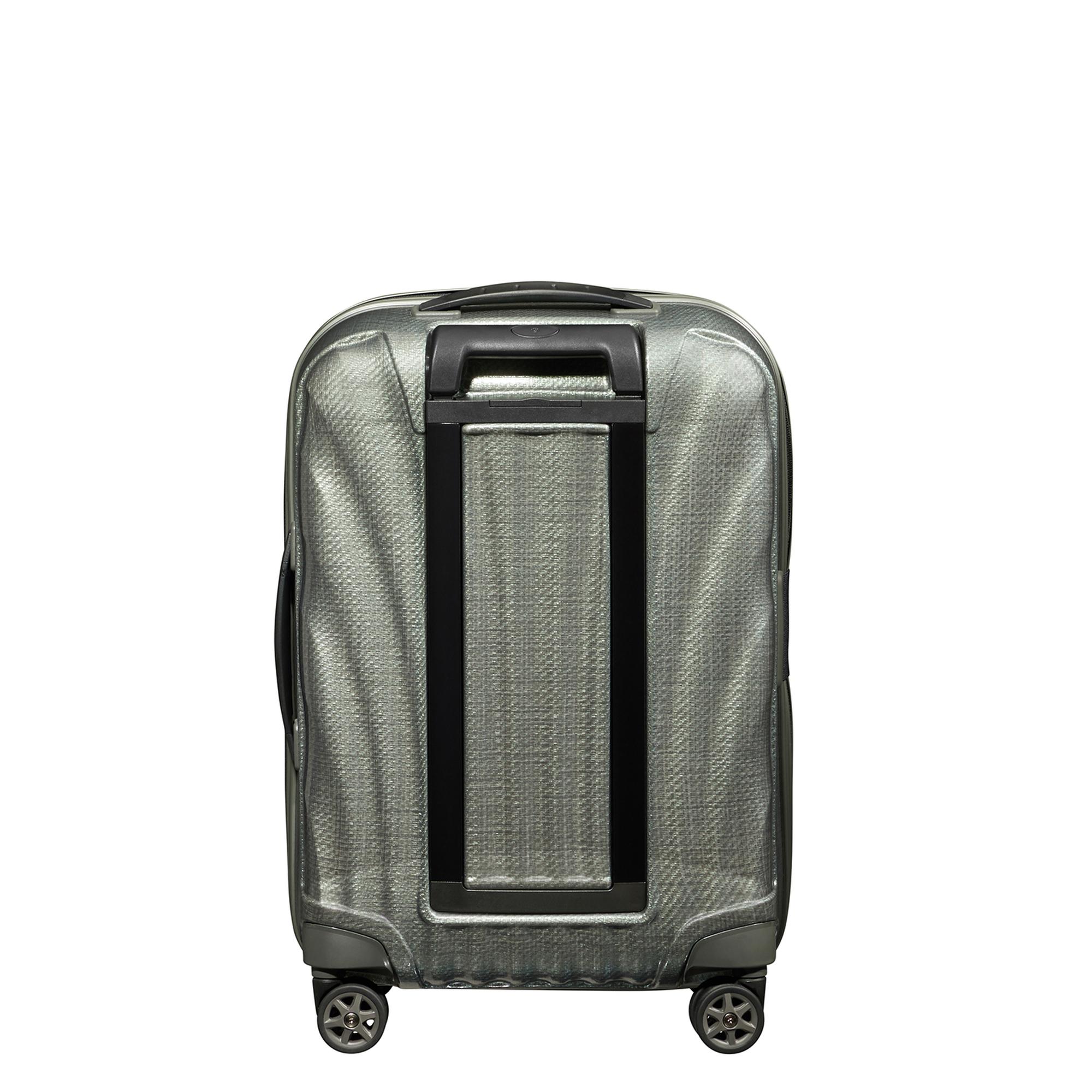 Samsonite Yeşil C-Lite - Spinner 4 Tekerlekli Körüklü Kabin Boy Valiz 55cm