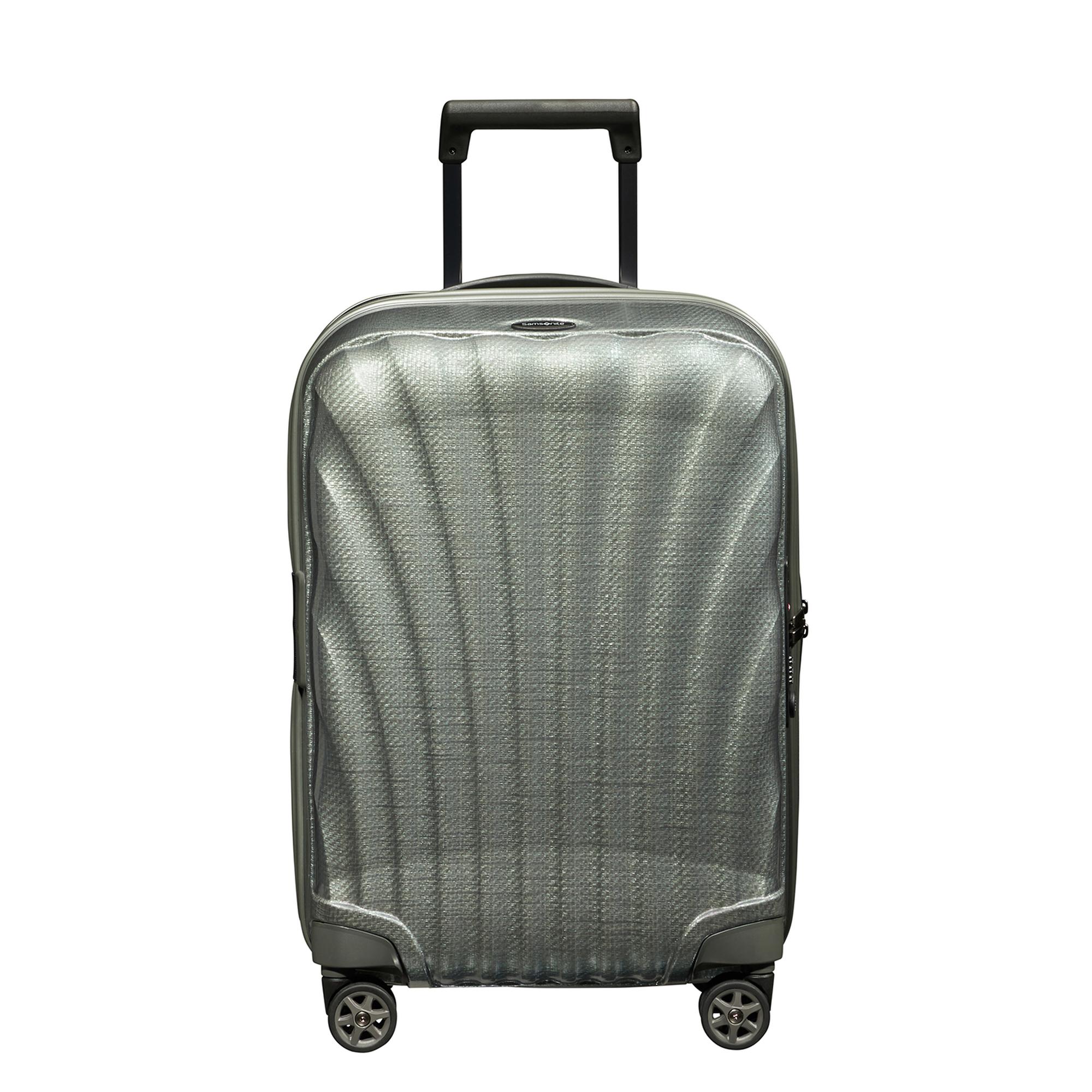 Samsonite Yeşil C-Lite - Spinner 4 Tekerlekli Körüklü Kabin Boy Valiz 55cm