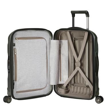  Samsonite Yeşil C-Lite - Spinner 4 Tekerlekli Körüklü Kabin Boy Valiz 55cm