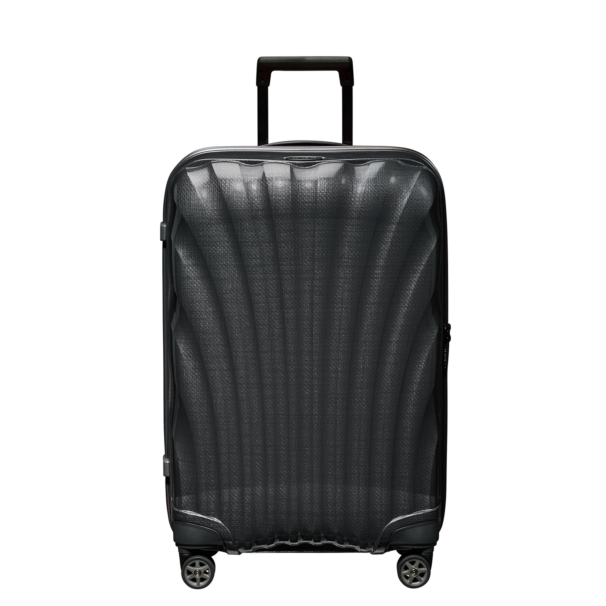 Samsonite Siyah C-Lite - Spinner 4 Tekerlekli Orta Boy Valiz 69cm